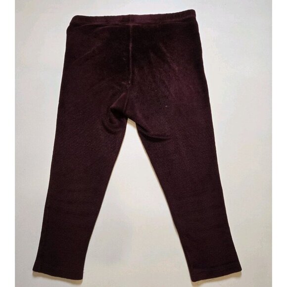 Artsan Sunschein Designs Pants Terry Cloth Burgundy Red Glen Flora Wisconsin L - Picture 4 of 8